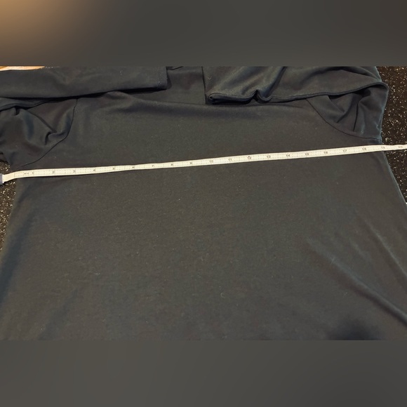 J Jill Luxe Supima Turtleneck Tunic Long Sleeve Black SZ. Small - Picture 6 of 11